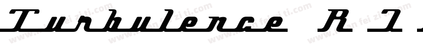 Turbulence (R.I.P Ikarus)字体转换